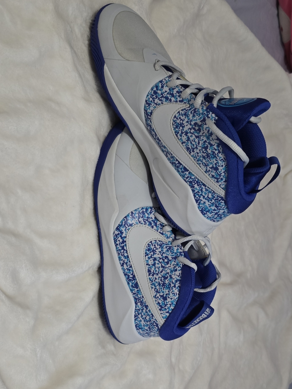 Nike Boys Sneakers Grey And Blue